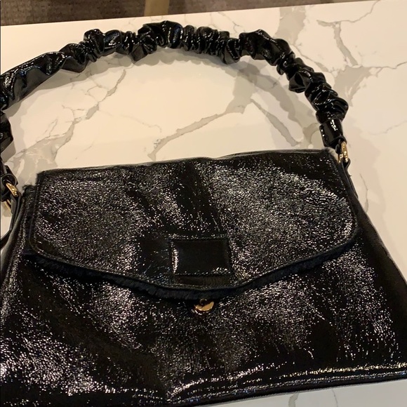 ALEX.MAX black crinkly patent leather so soft - Picture 3 of 8